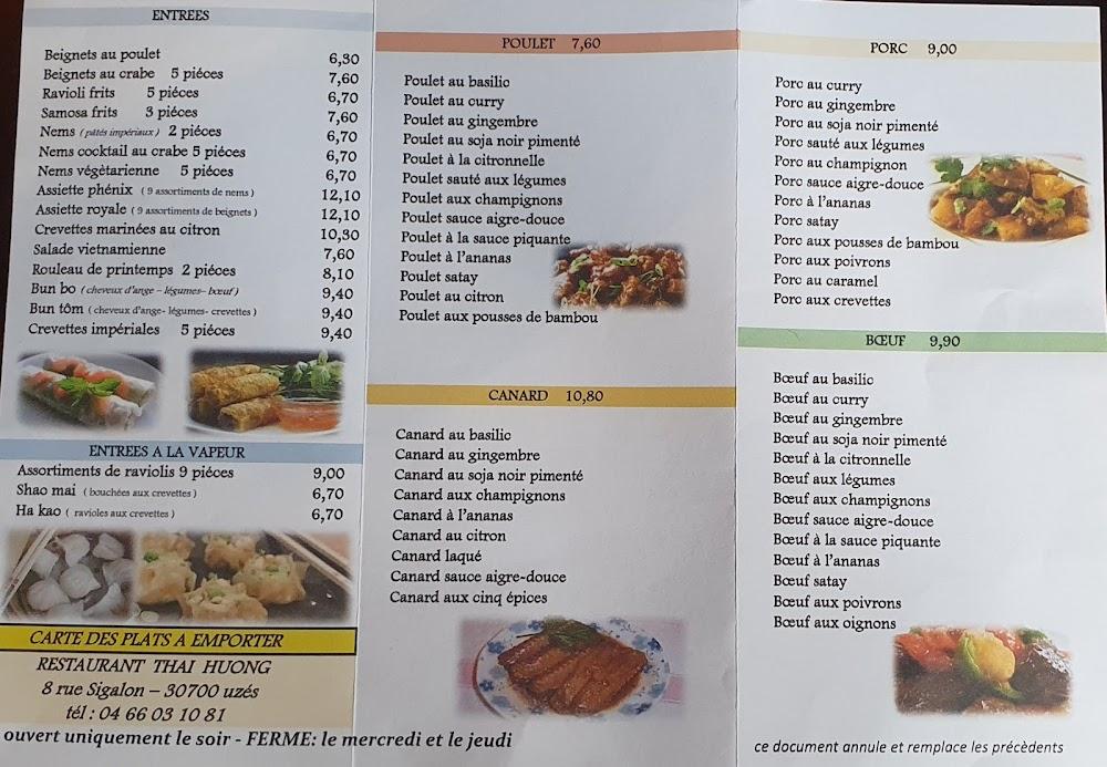 thaihuong - Menu Image 1